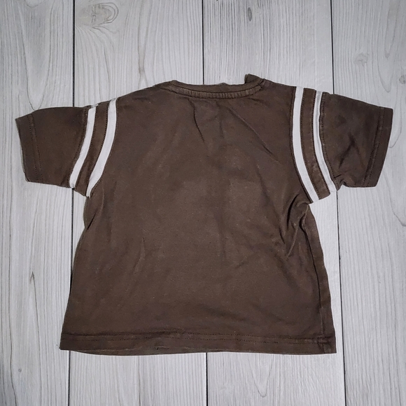 Gymboree Brown Tee with Tiger Face Size 6-12 Mo - Picture 7 of 13